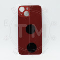 Задняя крышка для iPhone 13 Mini с большим вырезом красный