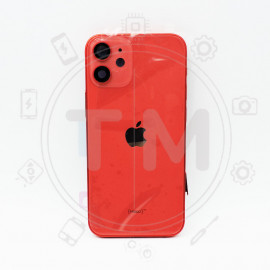 Корпус original Iphone 12 Mini со шлейфами красный